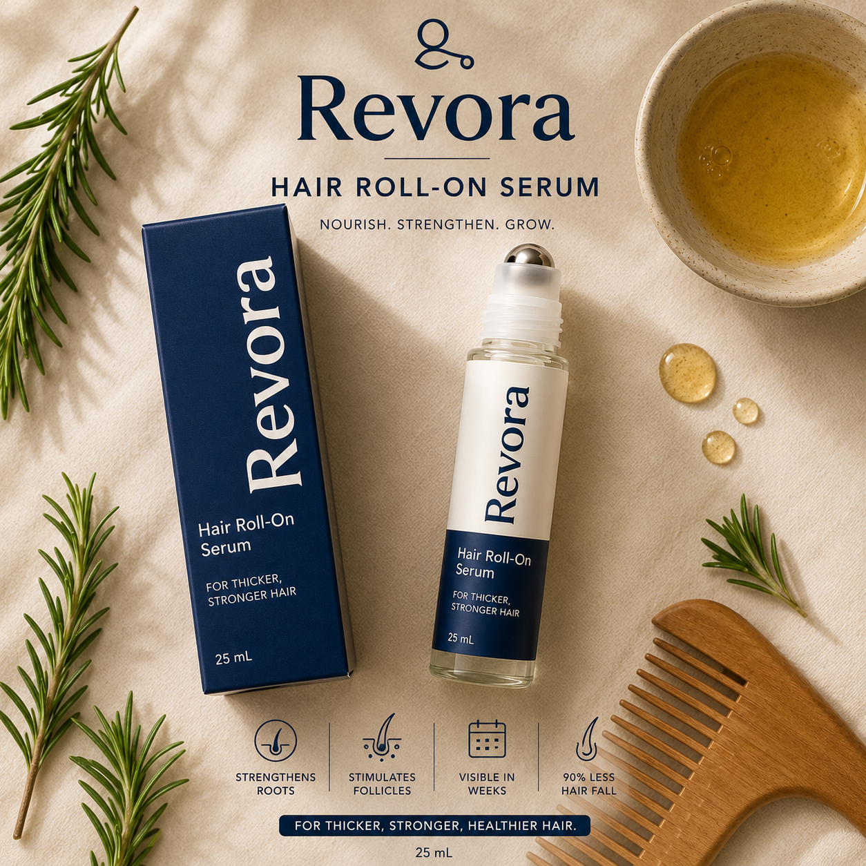 Revora serum with botanicals